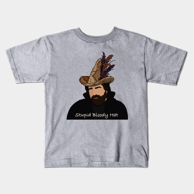 Laszlo's witch skin hat Kids T-Shirt by valentinahramov